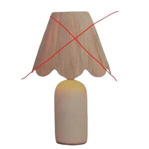 🌿Jonathan Y Dip Dye Resin Texture LAMP ONLY (SHADE NOT INCLUDED)🌿